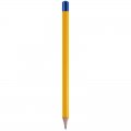 Pencil with yellow body and blue tip