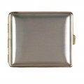 Brushed Chrome Cigarette Case