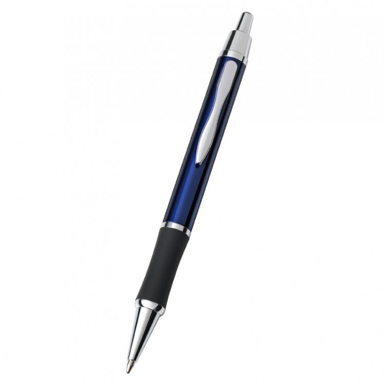 Ball point pen blue/black - Click Image to Close