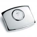 Classic Fine Silver Plated Desk Clock