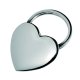 Key chain chromed heart "Cuore"