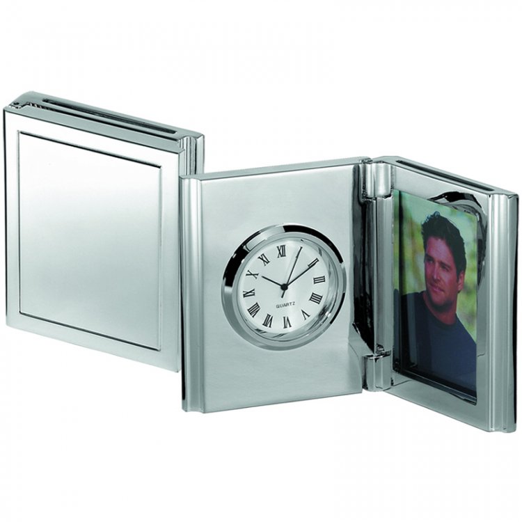 Desk clock/Photoframe Memories - Click Image to Close