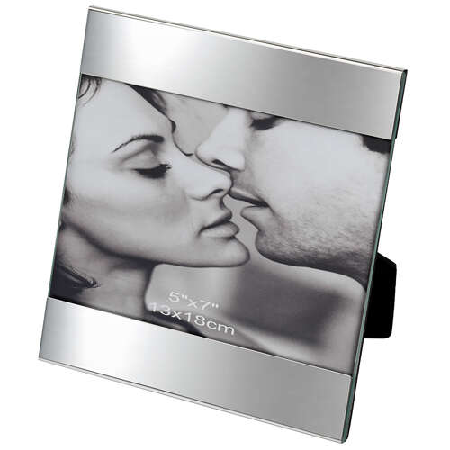 Photoframe metal/shiny - photo 15x10