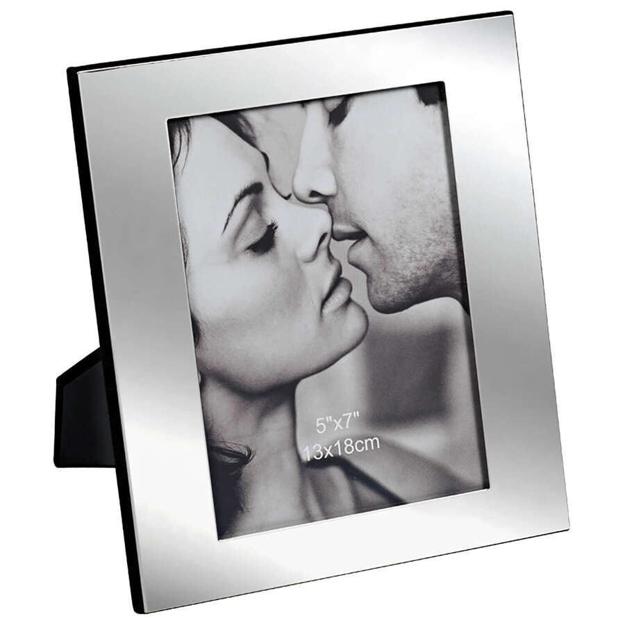 Photoframe metal/shiny - photo 9x13