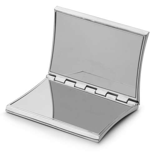 Double Rectangular handbag mirror