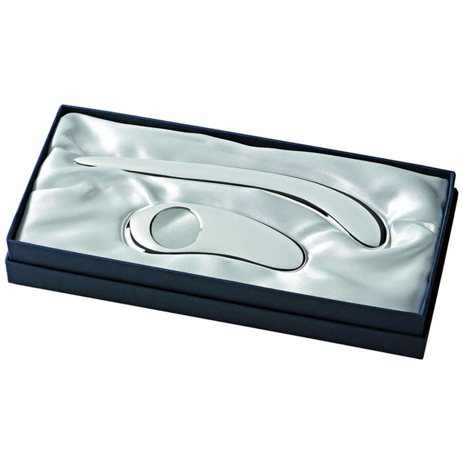 Letter opener 009 + Magnifier 401 in Luxury Box