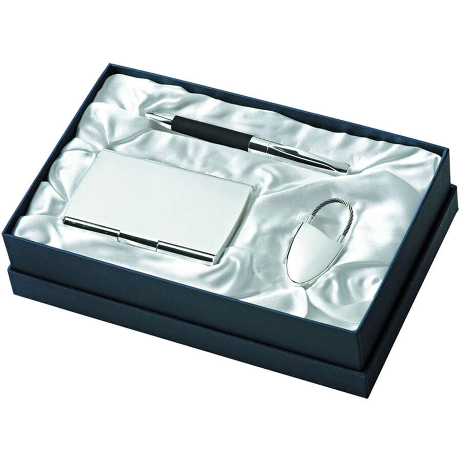 Key ch.105+Pen 650+Busin.card h.840 in Luxury Box