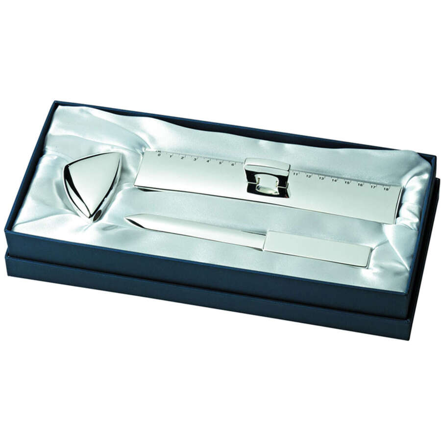 Letter opener015+Ruler802+Sharp.468 in Luxury Box