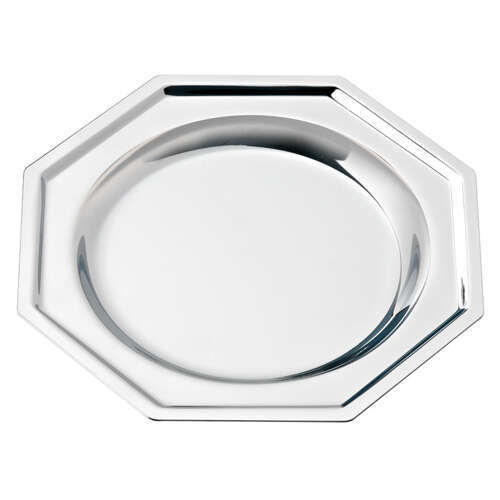 Coaster octagonal chromed