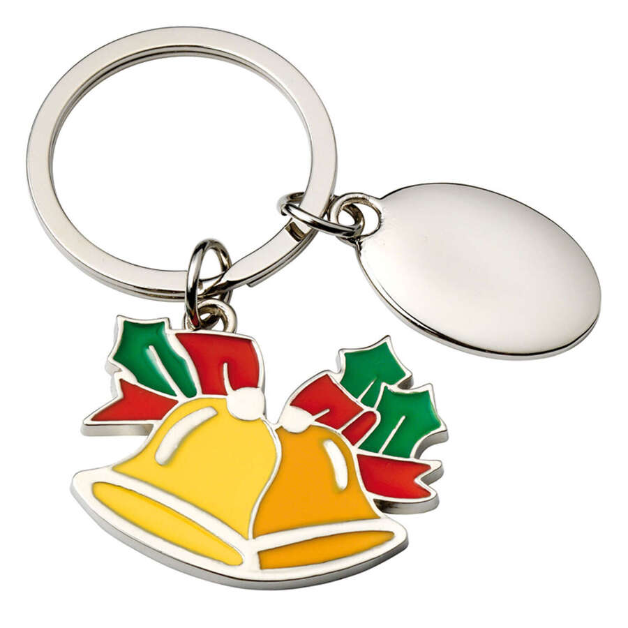 Key chain Christmas bells