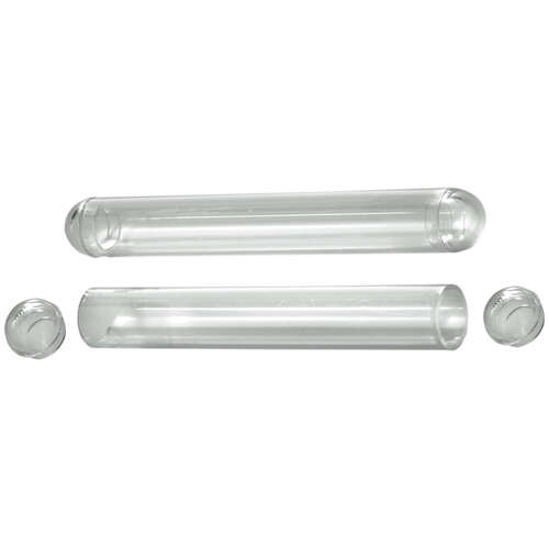 Tube trans. with trans. Cap