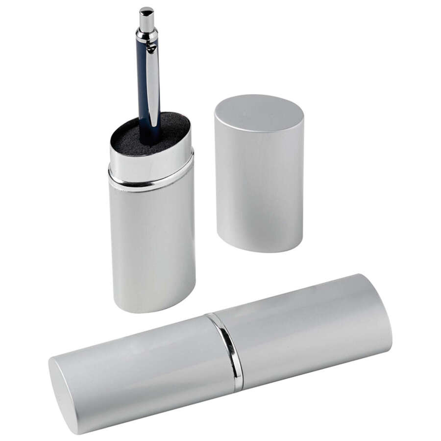 Tube metal oval for one pen