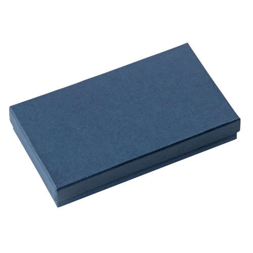Box blue for set pen and key chain