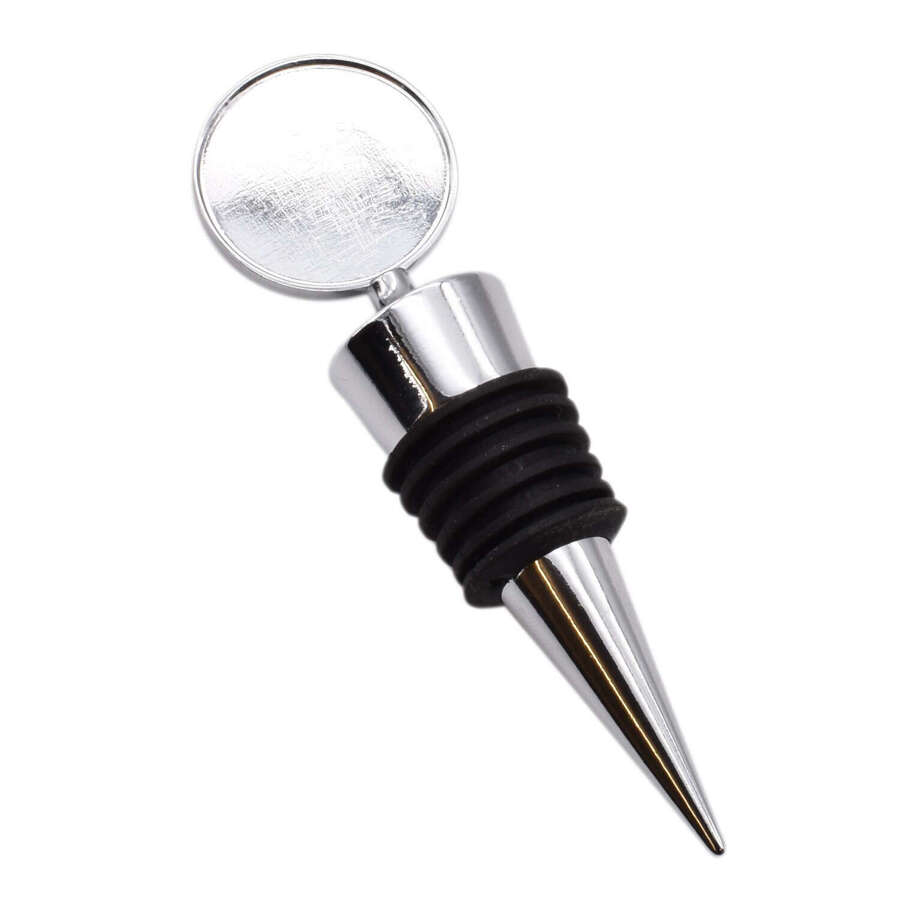 Wine Bottle Stopper with 25mm Recess (Engravable)