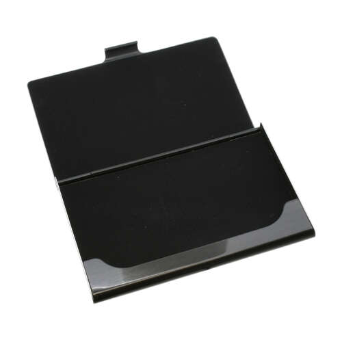 Black Business Card Metal Case (ENGRAVABLE)