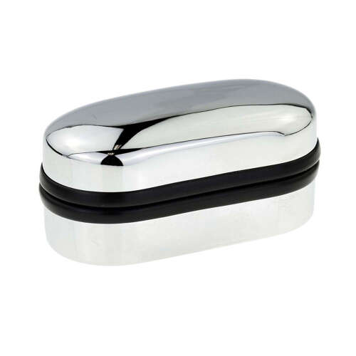 Chrome Cufflink Box (Engravable)