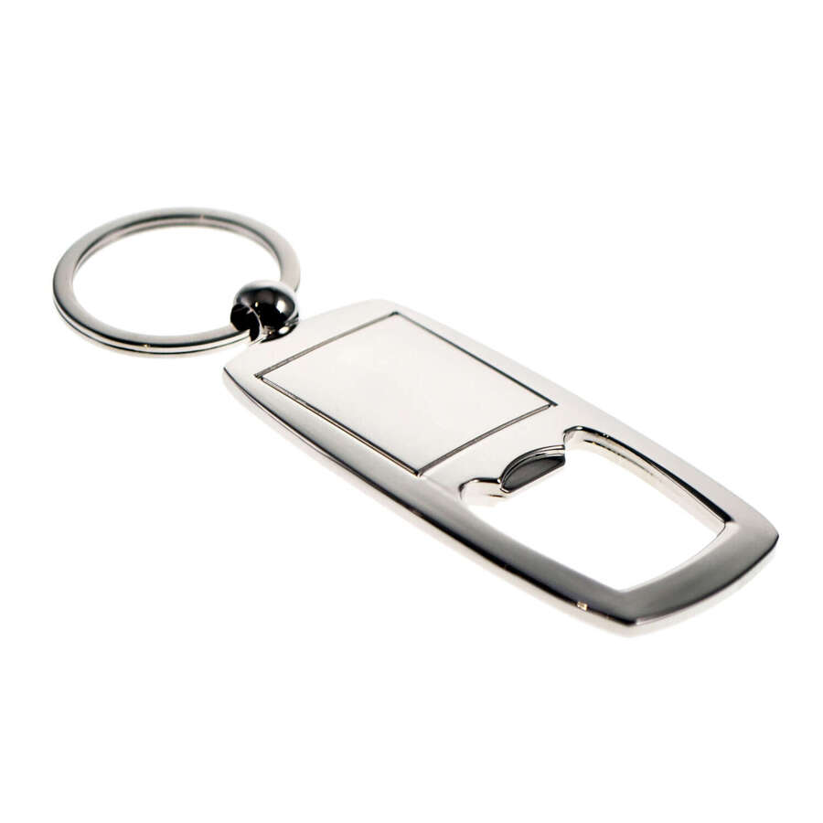 Bottle Opener Keyring Suitable for Engraving or Doming