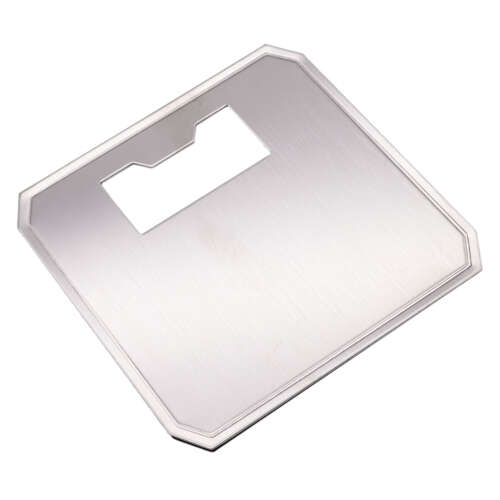 Stainless Steel Square Coaster & Bottle Opener (Engravable)